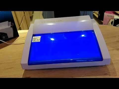 ინსტრუმენტების  შესანახი ულტრაიისფერი სტერილიზატორი.