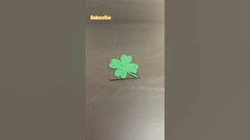 3D printed Clover Puzzle #3d #3dprintable #3dprinter #prusa #clover #stpatricksday #stpattysday