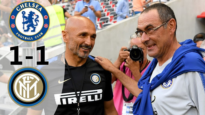 Chelsea vs Inter 1-1 (5-4) All Goals & Highlights 2018