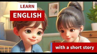 Listening to a story in English for beginners