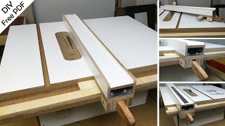 Table Saw Fence System (Simple Design) \/ DIY Fence