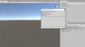 HoloToolkit-Unity Settings