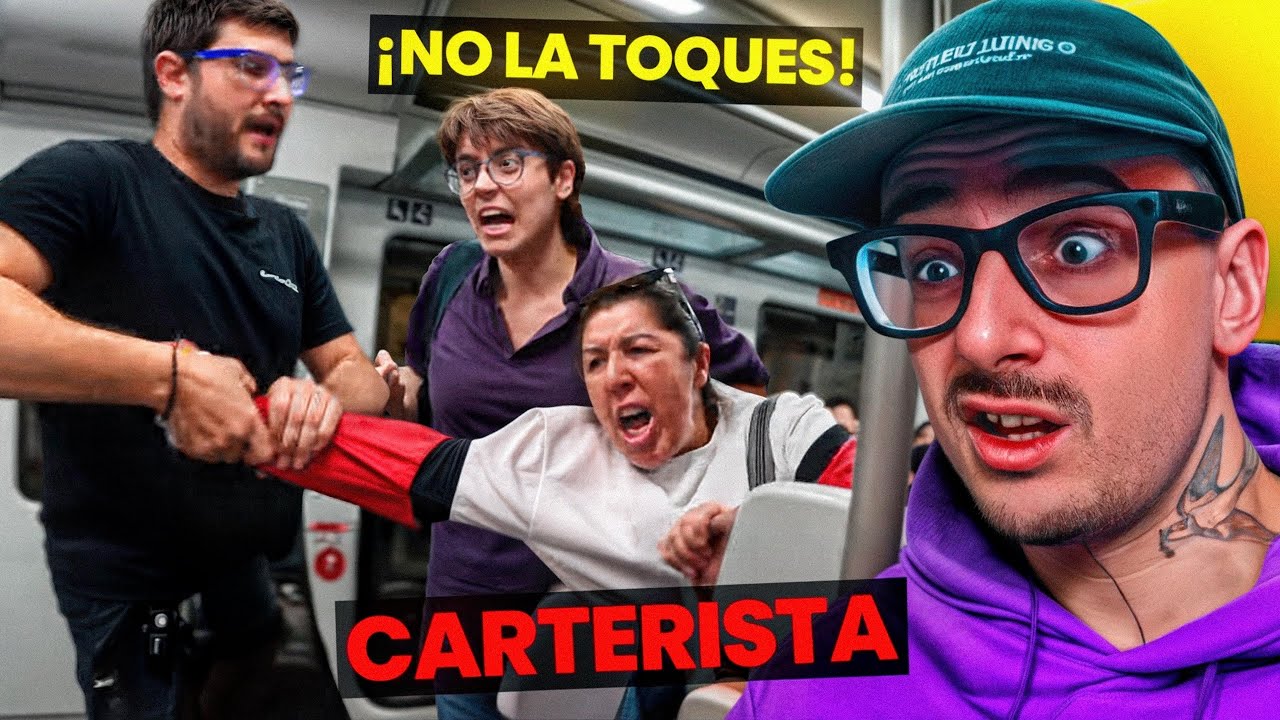 una mujer DEFIENDE a los CARTERISTAS de Barcelona.  - carteristas #19