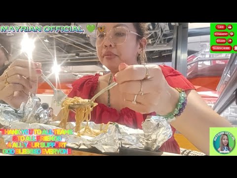Eating Fish Noodles For Our Dinner Ang Ligawen Sister Mayrianofficial Premiere