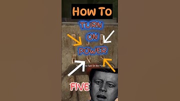 How To Turn On Power "Five" (Black Ops) #fps #blackops #callofduty