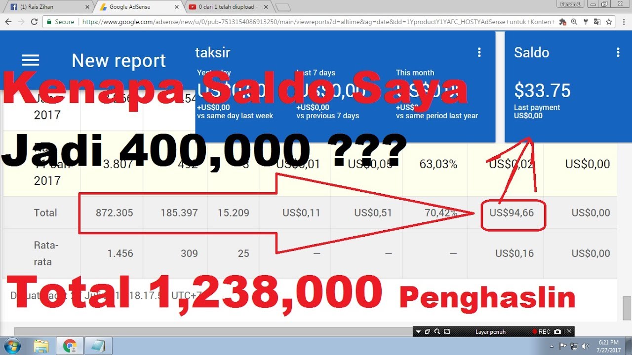 Misteri Saldo AdSense Nol: Dua Bulan Tanpa Pendapatan, Apa Penyebabnya?