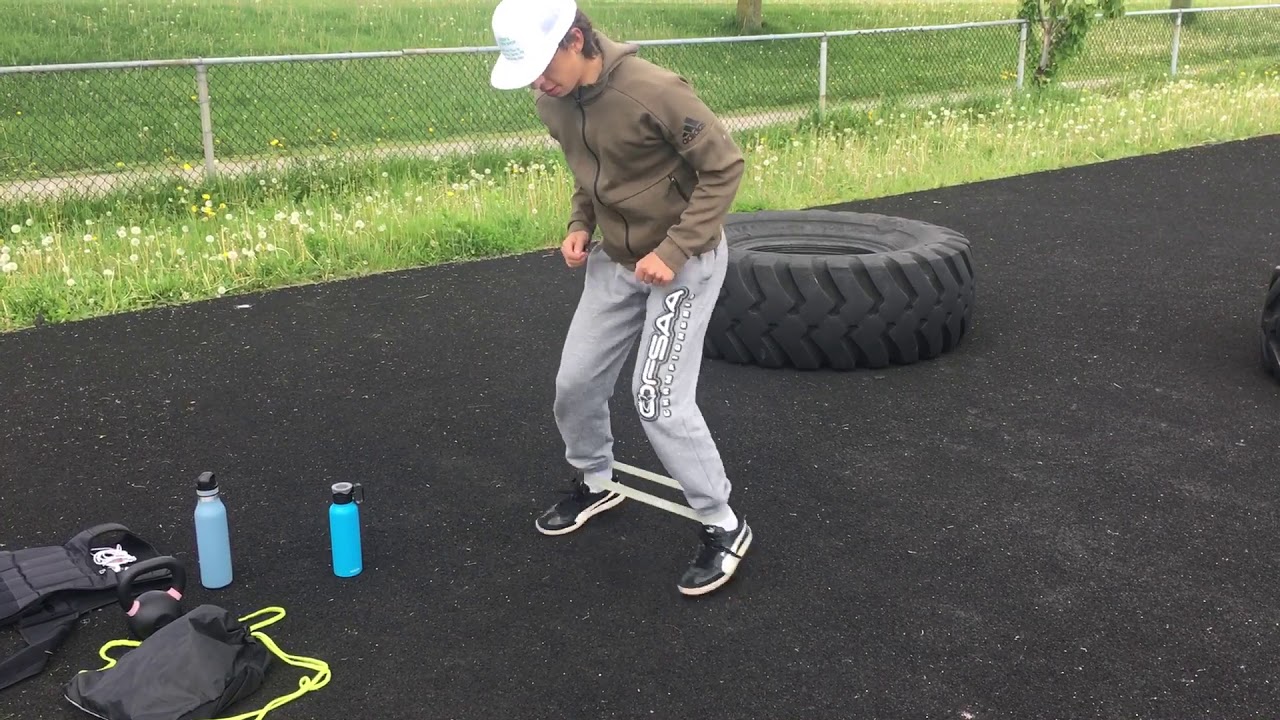 Bands Exercise flexors lateral