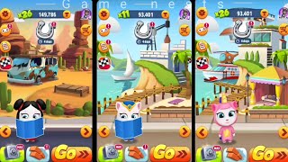 Talking Tom Gold Run🔥 Lucky Angela 🆚 Genie Anglea 🆚 Unicorn Angela screenshot 4