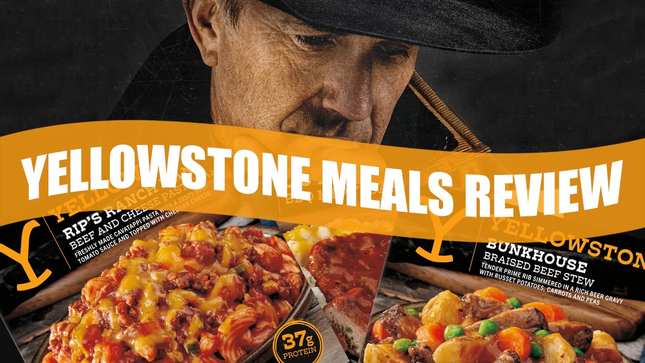 Trying Yellowstone TV Show Frozen Meals | Quick Taste Test Review 2026