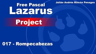 017 - Lazarus Free Pascal - Rompecabezas News