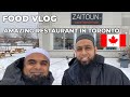 Zaitoun restaurant toronto  kabob broast  ribs  food vlog  promo code