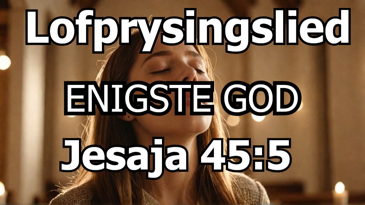 🎵 My Enigste God  🔥 Jesaja 45:5 🔥 Aanbiddingslied 🎵