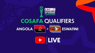 Angola vs Eswatini | #TotalEnergiesAFCONU20 COSAFA Qualifiers