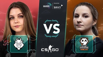 G2 Oya vs. 9 Pandas Fearless // Gamers Without Borders 2023 – CS:GO W – Day 1