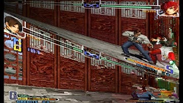 KOF 2002 - KYO COMBOS
