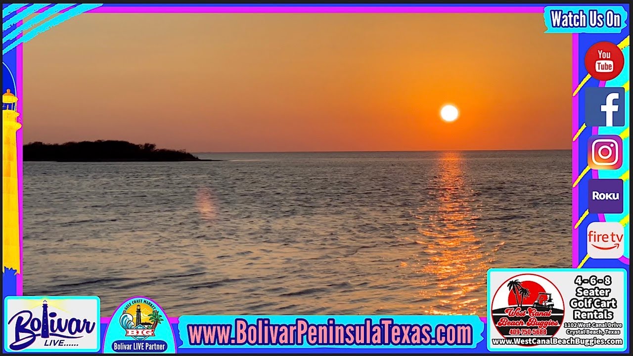 Wind Down, Feel the Sand Between Your Toes, Explore Bolivar Peninsula, You'll Love It.