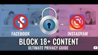 How to block Sensitive content on Facebook and Instagram 🤫 |How to block 18+ on FB🤑 #ytvideos #viral
