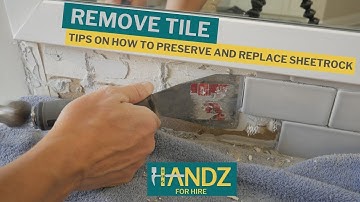 How To Remove Backsplash Tile Like A CHAMP