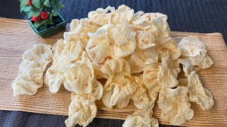 How to make crispy Rice chips  طريقة عمل شيبس الرز المقرمش بطريقة سهلة وبسيطة واكثر من رائعة