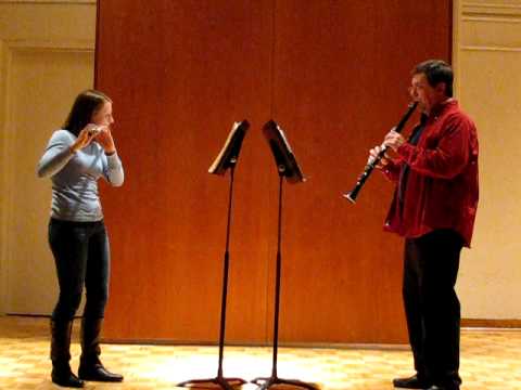 Jingle Bells duet for flute and clarinet