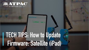 TECH TIPS: How to update Firmware: Satellite (iPad)