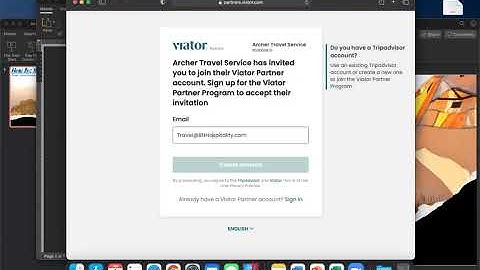 How to   Register with Viator