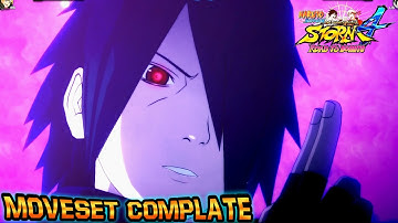 New adult sasuke DLC complate moveset With Command List - Naruto Ultimate Ninja Storm 4