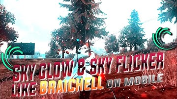How to make sky glow & sky flicker like Braichell || montage editing like Braichell || jonny gaming
