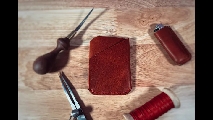 Creating A Simple Leather Wallet From Start To Finish!