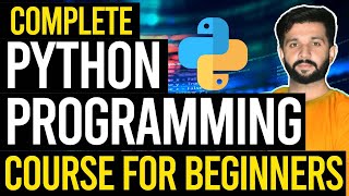 Learn Complete Python Programming in Hindi full course Python tutorial for beginners 🔥