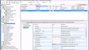 LOYTEC L-INX Configurator - How to create network variables by using Filter Templates [B007]