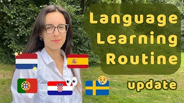 Trying to Learn 4 Languages - my current routine (in slow Hungarian)