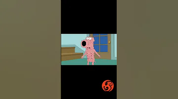 Family guy.... Brian also gets nude to scare Peter