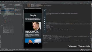 How to create News application using Android Studio | Google News Feed Clone screenshot 2