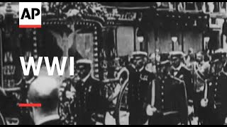 World War I - 1914| Movietone Moment | 28 July 2023