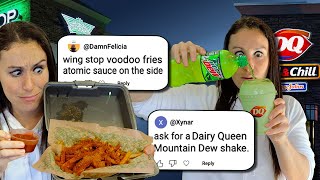 Ranking My Subscribers FAVORITE Fast Food Meals for 24 Hrs // Part 2