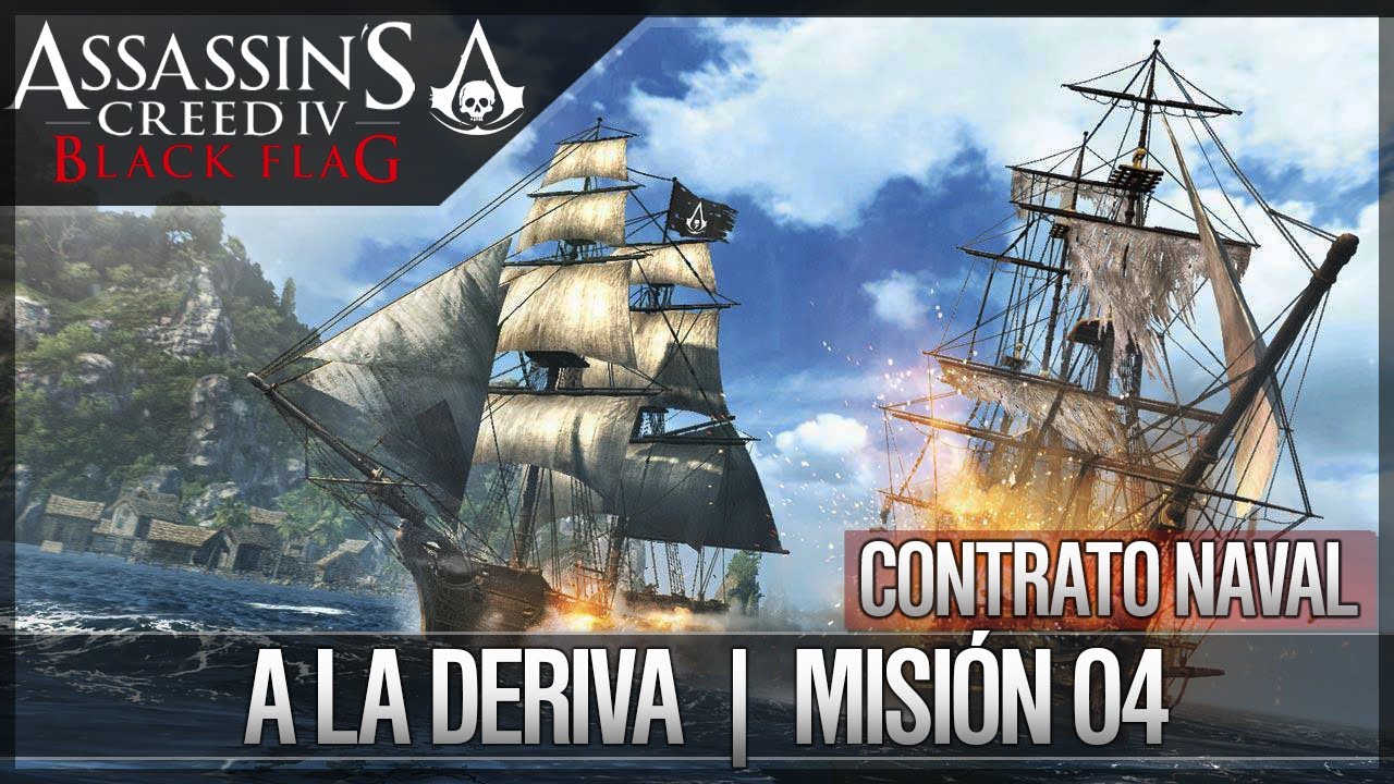 dlcl stanford Assassin's Creed 4 Black Flag | Walkthrough | Contrato Naval | A la deriva | 4 |100%