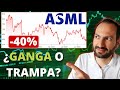¡¡ASML se hunde en bolsa un 40%!! ¿El mayor monopolio del mundo es la mejor inversión ahora?