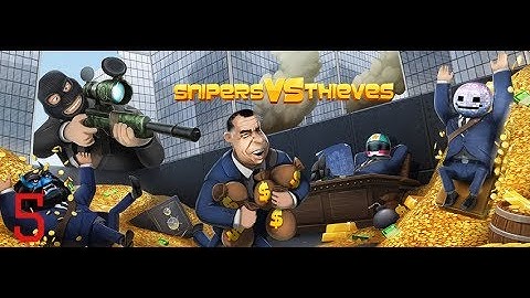 Sniper vs Thieves - Gameplay Walkthrough - Part 5 Rank 7!!!!!! (iOS,Android)