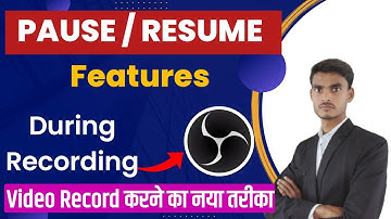 How To Pause and Resume Recording During Recording In OBS Studio | obs studio tutorial | vk adda 2.0