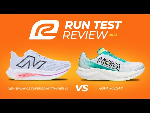 New Balance SuperComp Trainer V2 vs HOKA Mach X  SHOE BATTLE  The Best Plated Daily Trainer?