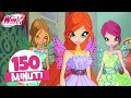 Winx club  150 min  episodi completi  feste a palazzo 