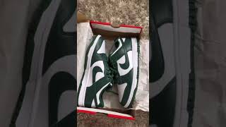 Unboxing the Nike Dunk Low “Varsity Green” #shorts