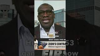 Shannon Sharpe didn’t hold back on Zion Williamson 😳 #shorts