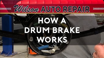 How a Drum Brake Works