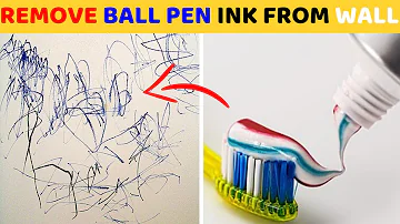 4 Ways to Remove Ball Pen Marks & Ink Stain from Wall Without Damaging Paint