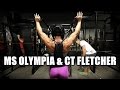 CT FLETCHER TRAINS MS. OLYMPIA DLB