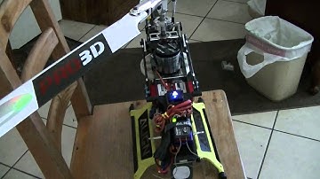 align trex 700 v2 DFC without bec or regulator on outrage 9180 hv servos first plugin