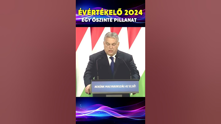 ORBÁN VIKTOR 2024-ES ÉVÉRTÉKELŐ | EGY ŐSZINTE PILLANAT [ SZINKRONPARÓDIA ]