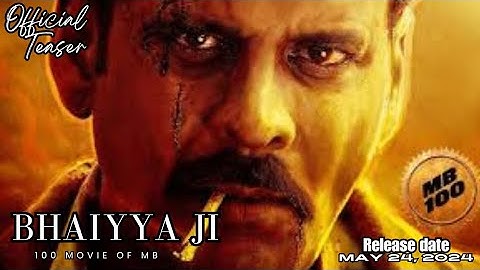 Bhaiyya Ji (Trailer) Manoj Bajpayee, Suvinder V, Zoya H❘ Apoorv Singh Karki | BSL, SSO, ASL | May 24